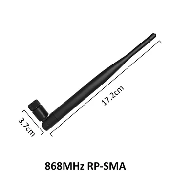 5pcs 868MHz 915MHz Antena de 5dbi, Conector RP-SMA GSM 915 MHz 868 MHz antena antenne rezistent la apa+21cm SMA Male /u.FL Cablu Coadă