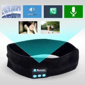 Bluetooth Music Bentita Tricoturi De Dormit Articole Pentru Acoperirea Capului Căști Difuzor Căști ForiOS Telefon Android