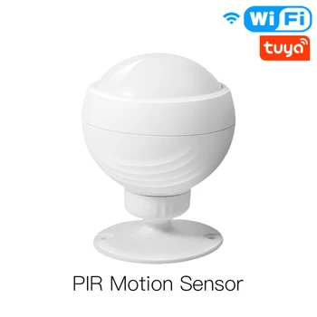 Tuya/smart Life APP Wifi Smart Senzor de Mișcare PIR de Miscare Alarma de Securitate a Senzorului de Lucru Cu Alexa /Google Acasă de Înaltă Precizie