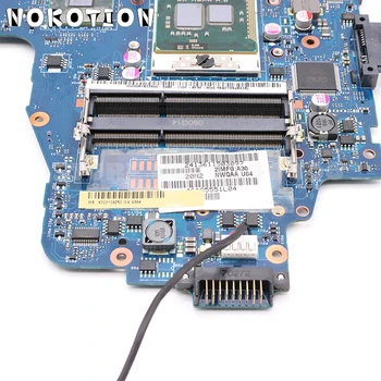 NOKOTION NWQAA LA-6061P K000104250 PLACA de baza Pentru Toshiba Satellite A660 A665 Laptop Placa de baza HM55 UMA DDR3 gratuit cpu