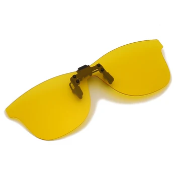 Piața Clip pe Flip-up Polarizat Lentile Pentru Ochelari baza de Prescriptie medicala Femei Bărbați de Conducere de Noapte Viziune Ochelari de Protecție UV ochelari de Soare