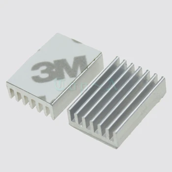 Gdstime 12buc CONDUS Radiator 20x14x6mm IC radiator de Aluminiu 20*14*6MM Ventilatorului de Răcire 20mm x 14mm x 6mm