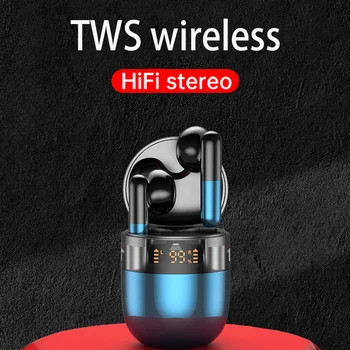 TWS set cu Cască fără Fir Bluetooth Căști de Anulare a sunetului HIFI Stereo Sport rezistent la apa Căști Cu Microfon Pentru Xiaomi, Huawei