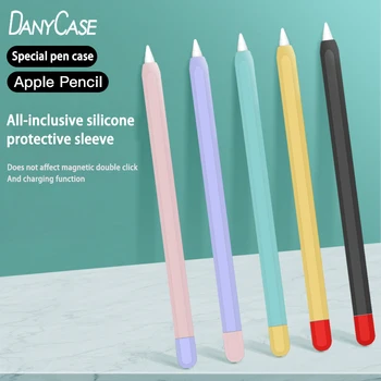 Silicon moale Pentru Apple Caz Creion Pentru Tableta iPad Touch Pen Stylus de Protecție Caz Acoperire Anti-a pierdut Pentru iPad Creion Accesorii