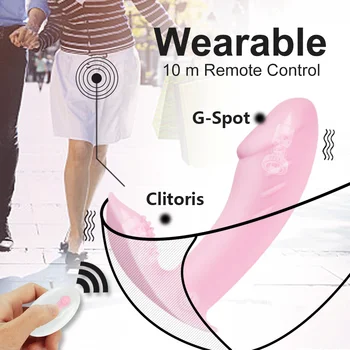 G Spot Dildo Vibrator Invizibil Vibratoare Chilotei Portabil Glonț Stimulator Clitoris Adult Jucarii Sexuale pentru Femei Fluture Chilotei
