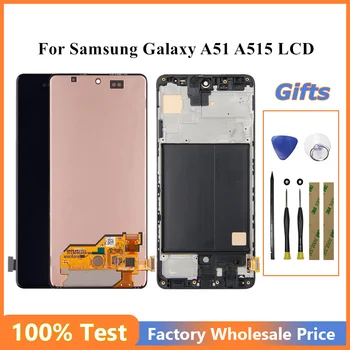 A51 LCD Pentru Samsung Galaxy A51 A515 Display Lcd Touch Screen Digitizer Piese de Asamblare Pentru Samsung A515 A515FN/DS A515F