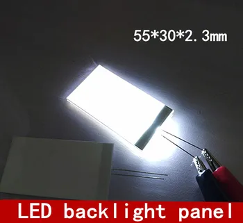 LED backlight 55*30*2.3 mm aparate electrocasnice Mici atingeți comutatorul cu cheie iluminare placă de ghidare