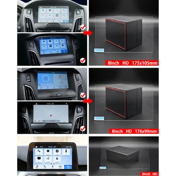 Pentru Ford Focus 3 4 MK3 MK4-2019 2020 Sticla de Navigație Auto Ecran Protector Ecran Tactil Ecran de Film Anti Scratch