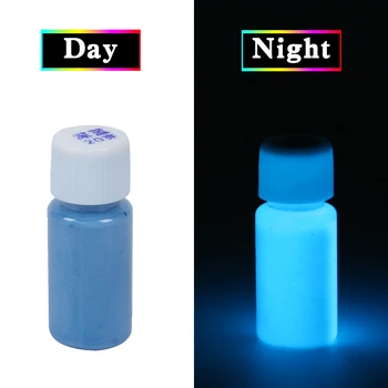 20g Albastru Inchis Vopsea Luminos Glow în Întuneric Fluorescente de Acoperire pentru Petrecerea de Halloween Decoratiuni Unghii