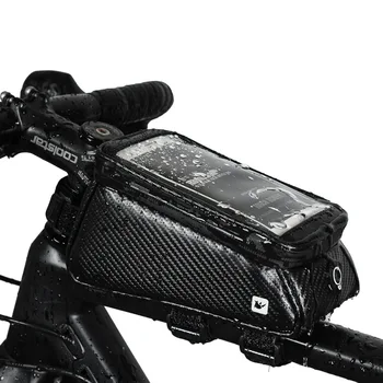RHINOWALK Impermeabil Biciclete Telefon cu Touch Screen Caz Windproof Ecran Tactil Ciclism Mănuși de Iarnă Sac de Biciclete Biciclete de Top Tub Sac