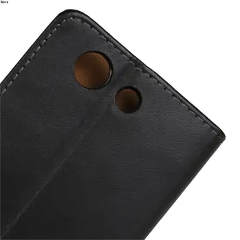 Pu piele caz Pentru Sony Xperia Z3 Compact D5803 D5833 portofel Caz Acoperire retro de protecție toc de afaceri capa fundas GG