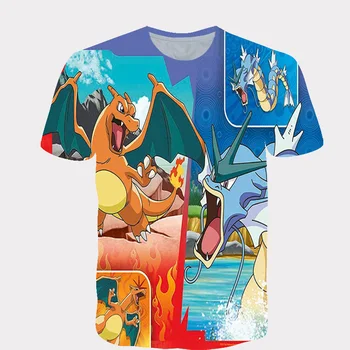 Desene animate pentru copii baieti fete T-shirt Băiat Vara Scooby-Doo cu Maneci Scurte T-shirt Fată Drăguță top 4 to14Y