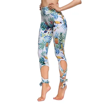 Yoga Jambiere 2020 Nou Jambiere De Funcționare Imprimate Multicolor Pantaloni De Yoga Pentru Femei Talie Mare