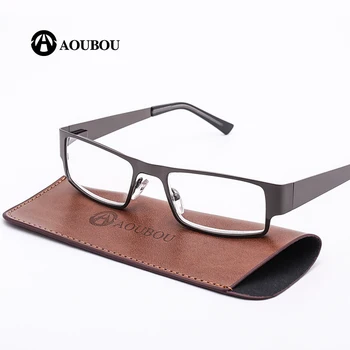 Din oțel inoxidabil oculos anti reflexo Brut cadru de epocă ochelari de citit de oameni de mare viziune gafas de lectura leesbril brillen vasos