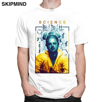 Moda Breaking Bad Jesse Pinkman T Camasa Barbati cu Mâneci Scurte Heisenberg T-shirt Casual Știință Tricou din Bumbac Tee Merch Cadou