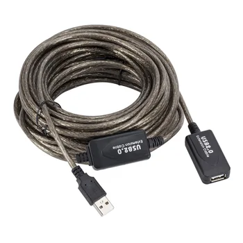 20M/15M/10M/5M USB2.0 Masculin Feminin Active Repetor Extensia Extender Cable Cablu M/F 480 Mbps De Mare Viteză De Transfer