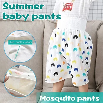 2020 Confortabil pentru Copii Scutec pantaloni Scurți Fusta 2 in 1 rezistent la apa si Absorbant pantaloni Scurți pentru Copii Toddler