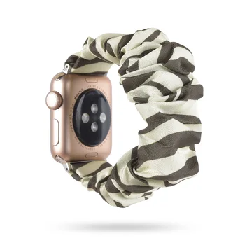 Elastic elastic Curele de Ceas pentru iwatch 38mm 40mm 42mm 44mm Benzi Seria 5 4 3 2 trupa Watchband pentru apple watch Bratara bucla
