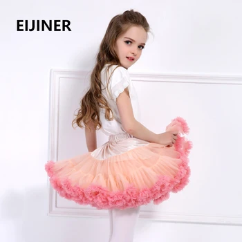 Copii Fete Tul Fusta Tutu pentru 1-8Y Copii Etapă Printesa Dans Balet Haine de Petrecere Îmbrăcăminte Balon Fusta Pufos