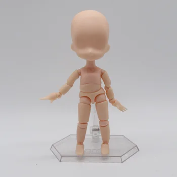 Mobile BJD Papusa Corp Comun cu Stand de Moda DIY Prop 15cm 1/12 Nud Păpuși, Jucării Mini Baby Acțiune Figura Jucarii