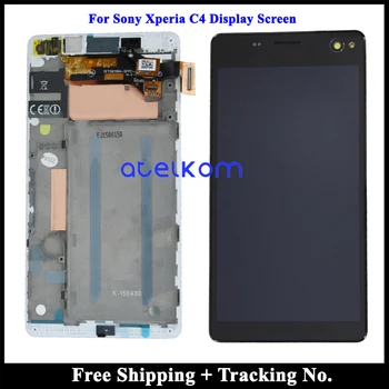 Testate Clasa AAA 5.5' Pentru Sony Xperia C4 Display LCD Pentru Sony Xperia C4 E5303 E5306 E5333 Touch Screen Digitizer Asamblare