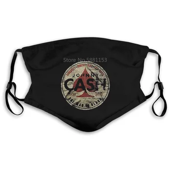 Amplificat Johnny Cash - Omul În Negru Unisex Noutate Imprimare Gura Masca femeii copil PM2.5 PM2.5