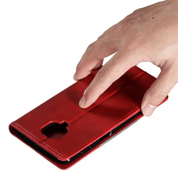 Retro din Piele Caz Magnetic pentru Xaomi Redmi Nota 9 Flip Cover Portofel pentru Xiaomi Redmi Nota 9 S 9Pro Note9 Pro Max Note9S Fundas