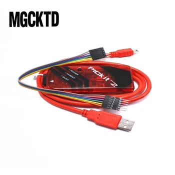 PICKIT2 PIC Kit2 Simulator PICKit 2 Programator Emluator Culoare Roșie w/cablu USB Dupond Sârmă
