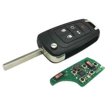 Datong Lume Cheie de la Distanță Masina Pentru Chevrolet HU100 Lama ID-ul 46 Cip 315 Mhz 5 Buton de acces fără cheie Auto Inteligent de Control Înlocuiți Cheia de la Mașină