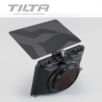 Tilta MB-T15 Mini Mat Cutie pentru DSLR mirrorless camere mattebox inel obiectiv 55mm 58mm 77mm 67mm 52mm pentru BMPCC 4K, 6K A7 GH5 5D4