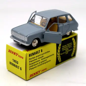 Atlas 1/43 Dinky toys ref 1453 Renault 6 / R6 faza a II-a turnat sub presiune Modele de Colectie Editie Limitata Auto masini cadou