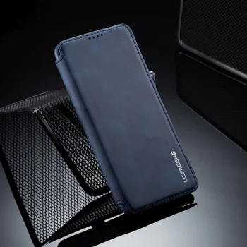LLZ.COQUE Portofel Caz de Telefon pentru Samsung A51 A71 A20e A30 A40 Titularul Cardului de Flip Magnetic Acoperire din Piele pentru Galaxy A20 A50 A70 Capa