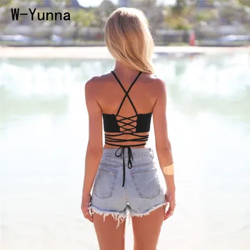 W-Yunna Noua Moda Craniu de Imprimare 3d Rezervor de Top Negru pentru Femei Backless Slash Gât Plaja Vara Topuri Mujer Vara Sexy Top Femei