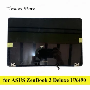 UX490 pentru ASUS Zenbook 3 Deluxe UX490UA UX490U UX490UAR FHD1920*1080 14.0 Notebook Complet Ecran LCD de Asamblare Cadru jumătatea superioară