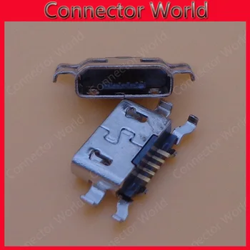 50pcs/lot Micro mini Usb Încărcător de Încărcare jack socket Conectorul Dock Port Coada de înlocuire a pieselor de schimb 5pin Pentru ZTE Z970