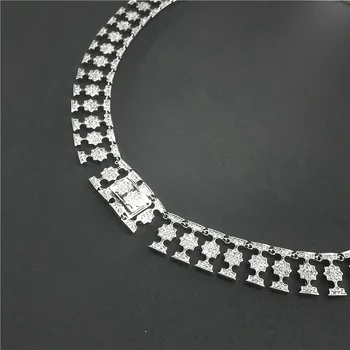 Cheny s925 argint colier decembrie produs nou steaua gol colier moda de sex feminin de lux lumina rece banchet bijuterii