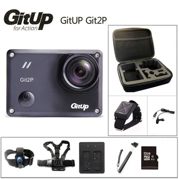 Original GitUP Git2P de Acțiune aparat de Fotografiat 2K Wifi Sport DV PRO Full HD 1080P 30m rezistent la apa mini camera Video de 1,5 inch Novatek 96660 Cam