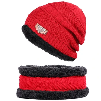 [NORTHWOOD] Pălărie de Iarnă Eșarfă Capace Plus Catifea de Iarnă Pălării Beanie Balaclava Masca Gorras Tricotate Capac Bonnet Chelioși Căciuli
