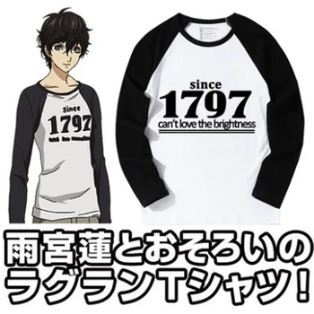 Anime Persona 5 T-shirt Cosplay Anime p5 erou JOKER Ren Amamiya cosplay tricou de Vara din Bumbac cu Maneca Lunga Tees