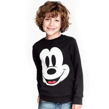 Hot Fete Baieti T shirt 2020 New Mickey Rotund Guler Tricouri Pentru Copii din Bumbac Imprimare Topuri Casual Imbracaminte Copii 3-7Yrs
