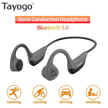 Tayogo S2 Conducție Osoasă Cască Bluetooth 5.0 Căști fără Fir în aer liber Sport Sweatproof cu Cască cu Microfon Cască Handsfree