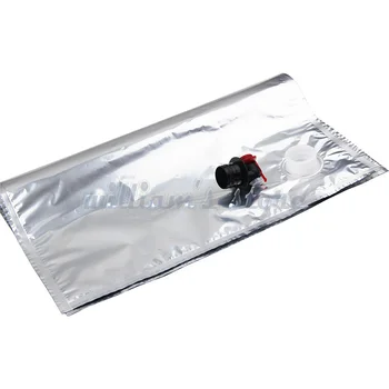 5 Bucati Bag-In-Box SALOPETE Sac 5 Litri de unică folosință și Reutilizabile Vin Pungi etanșe Pliabil Portabil de Stocare și Distribuitor