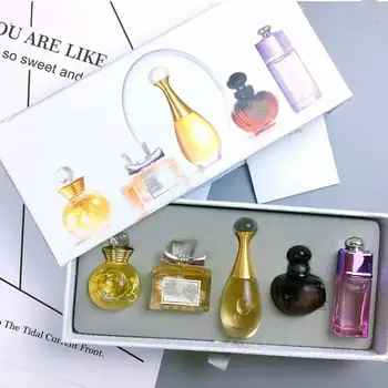5 in 1 Parfum Original Pentru Femei Sexy Lungă Durată Eau De Versiune Q Parfum Femei Cu Pachet Frumos 1Set Parfumuri