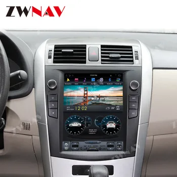 Tesla stil ecran Vertical Android 9.0 Mașină Player Multimedia Pentru Toyota Corolla 2007-2013 GPS Navi audio stereo radio unitatea de cap