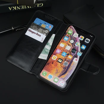 PU Caz Telefon din Piele pentru ZTE Blade A3 2020 A3 2019 V9 V10 Vita Lite L110 A110 L5 Plus A310 A462 Wallet Flip Cover Caz