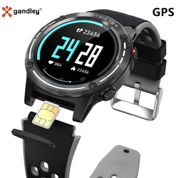 Gandley M6S ceas inteligent 2020 bărbați GPS Cartela SIM smartwatch pentru android ios Busola de apelare Bluetooth Smartwatch Tracker de Fitness