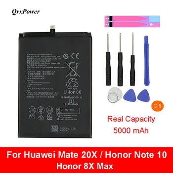 QrxPower Înlocuire Baterie de 5000mAh HB3973A5ECW Pentru Huawei Mate 20X EVR-AL00 / Onoare Nota 10 / Onoare 8X Max