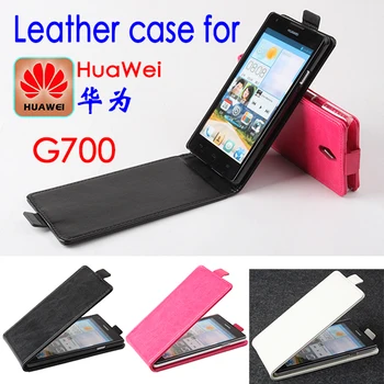 De lux din piele de caz Pentru Huawei Ascend G700 Flip cover locuințe Pentru Huawei G 700 De cazuri de Telefoane Mobile capac de Telefon Pungi Fundas shell