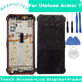 Original Ulefone Armura 7 Display LCD si Touch Screen+ Rama de Asamblare Pentru Ulefone Armura 7E Telefon Cu Instrumente