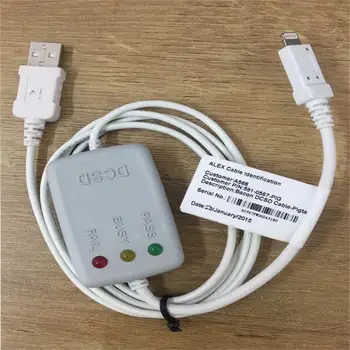 DCSD Alex Cablu pentru iPhone Port Serial Inginerie Cablu WL 64bit Cablu de Teste Și de a Scrie Pentru a Intra În Ecran Violet
